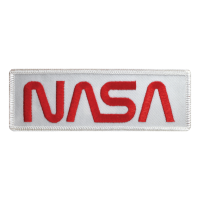 NASA WORM RED SQUARE